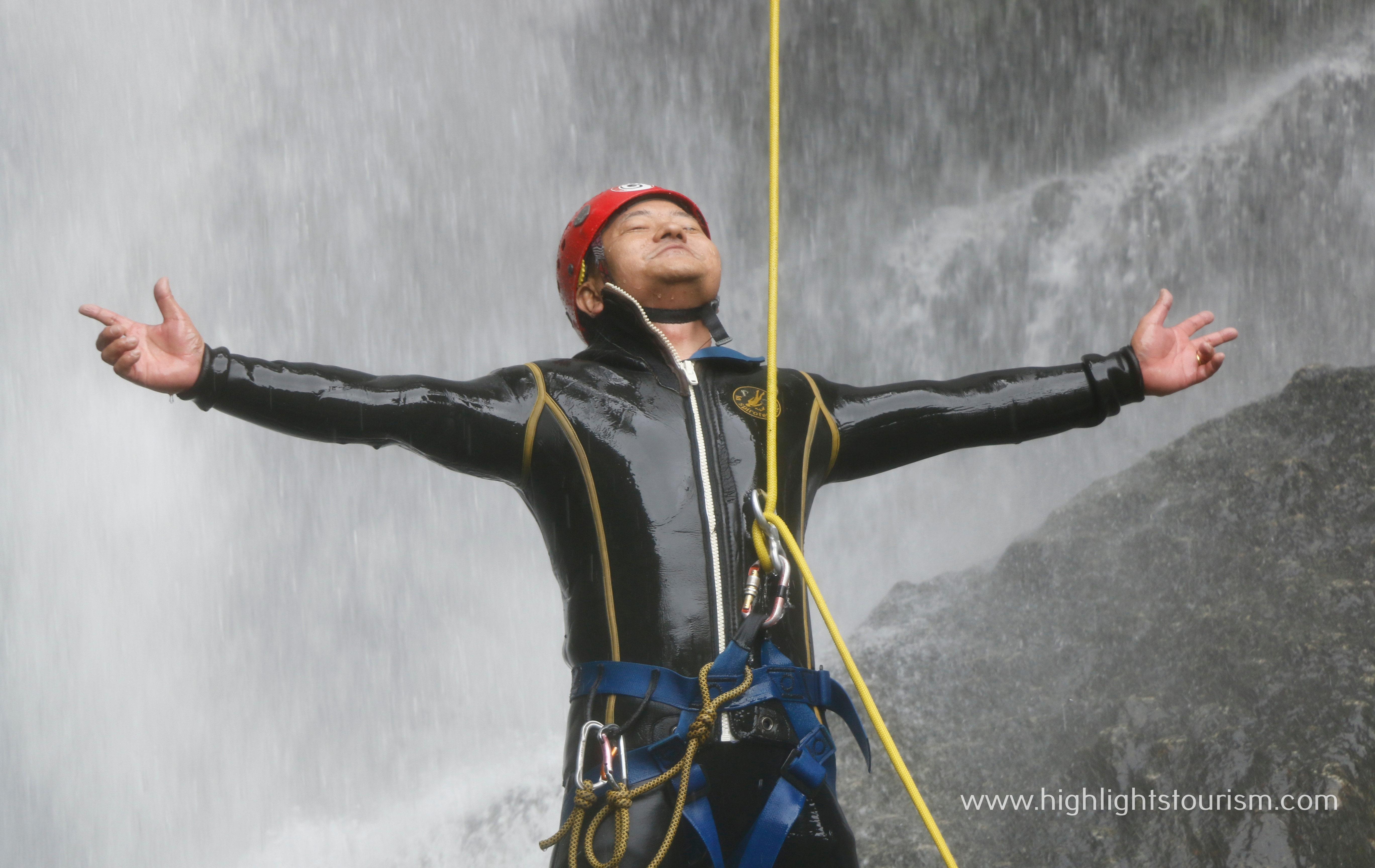 Canyoning at Sundarijal 