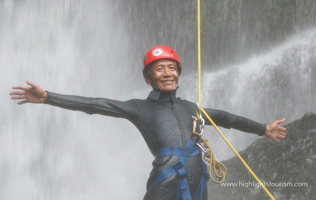 Canyoning at Sundarijal 