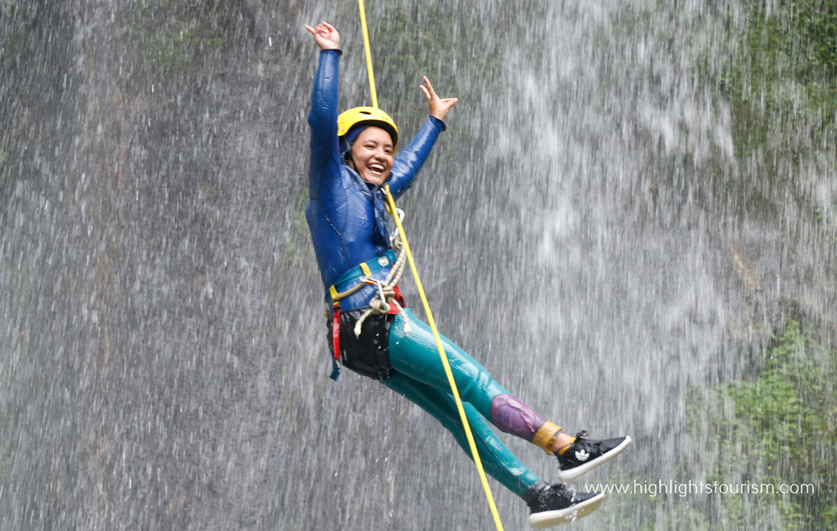 Canyoning at Sundarijal 