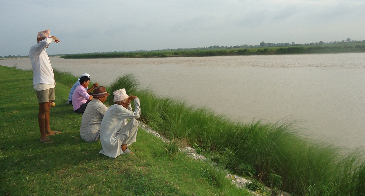 Watching Dolphin in Kailali