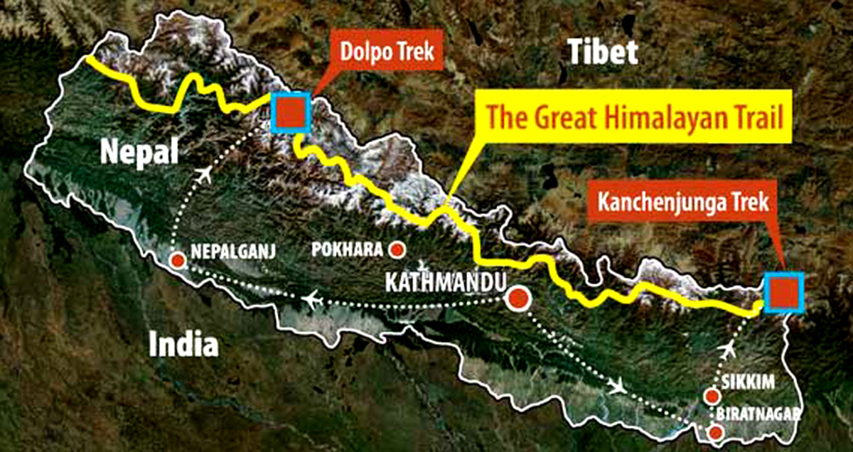 The Great Himalaya Trail trekking