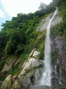 Fung Funge waterfall Photo Sanjay Syangtan