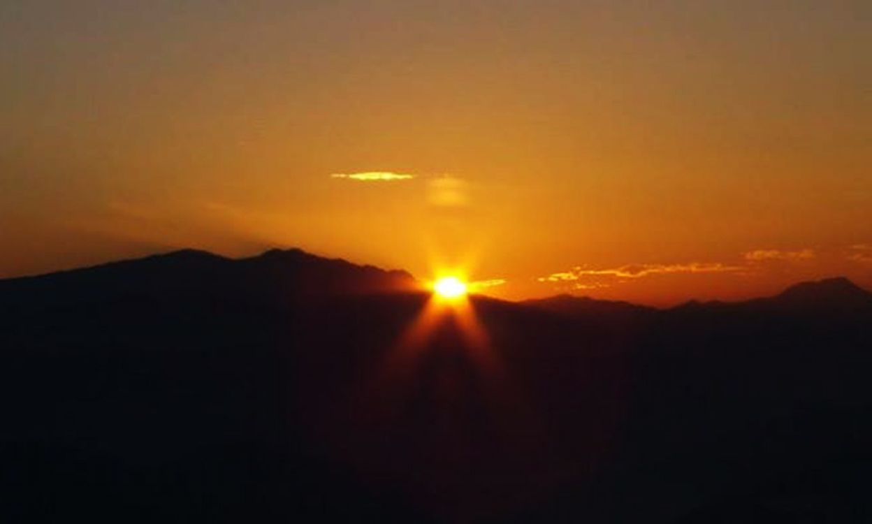 Sunrise view from Antu danda