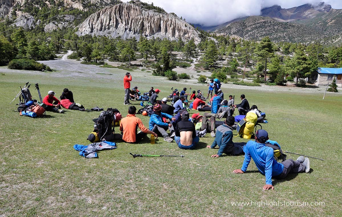 mountaineering training