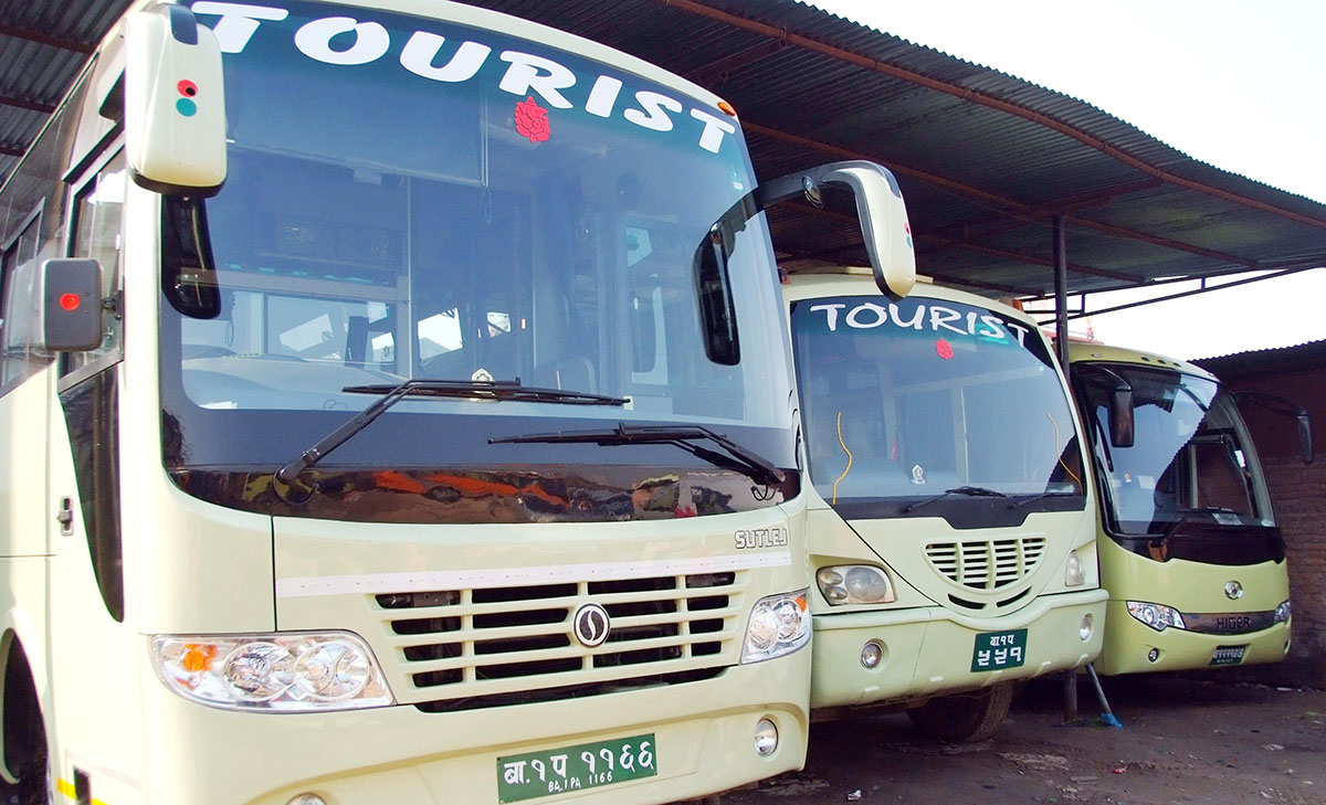 Tourists Bus