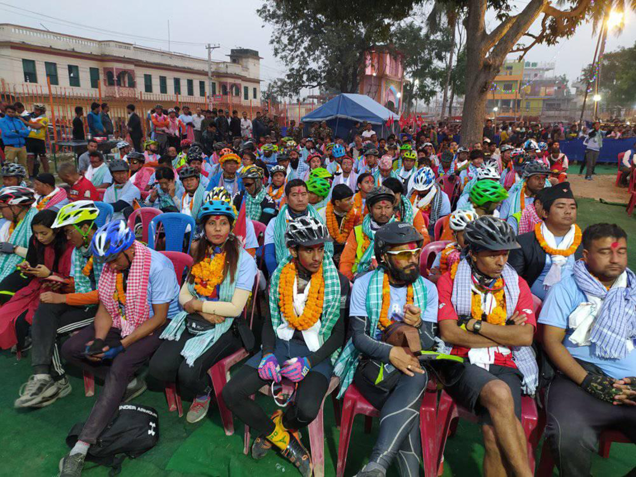 ride through Sindhuligadi 