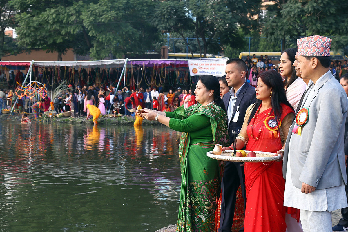 Chath Festival in Nepal