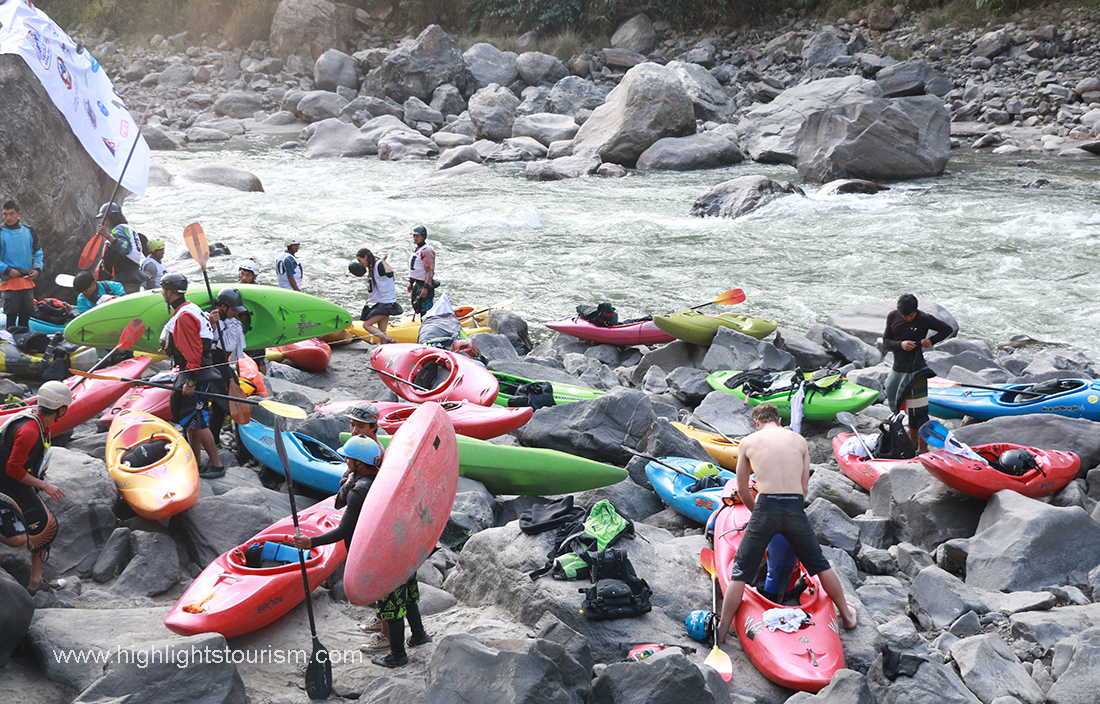 Rafting in Bhotekoshi