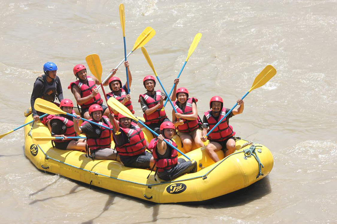 Bhotekoshi river rafting 